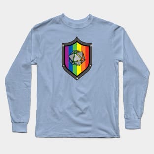 Pride D20 Shield Long Sleeve T-Shirt